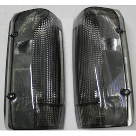 AFTP Brand FORD F150 F250 TRUCK BRONCO 1987-1996 SMOKE TAIL LIGHTS New