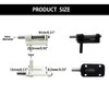 2PCS RC Airplane Canopy Hatch Lock Latch for RC Plane