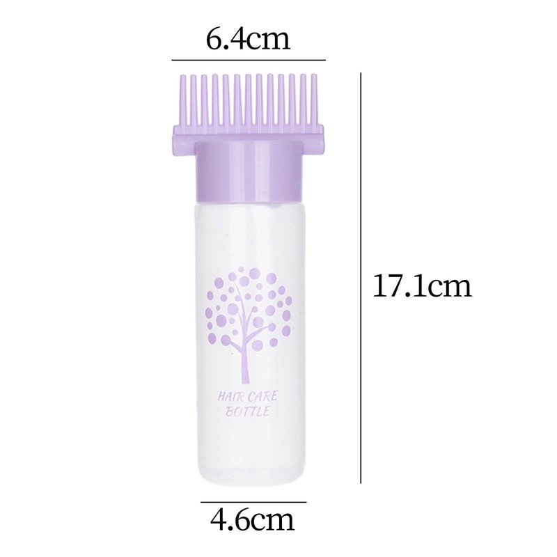 Roots Comb Bottle180ml Hair Dye Brush for Hair Roots Comb