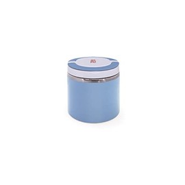 Lunch Box Stainless Steel Thermal Container 0.6 L Blue