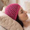 Lurrose 3 redecillas de ganchillo para el cabello: gorros de