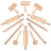 1 Set Wooden Tools Toy for Kids Clay Shaping Tools