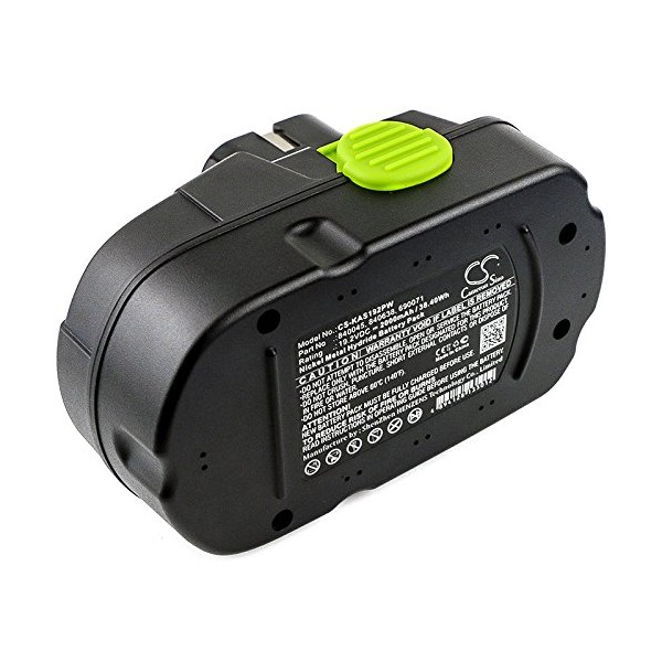 Replacement Battery for Kawasaki 19.2V Unisource, 69007, 691034 Part NO