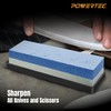 POWERTEC Whetstone Knife Sharpening Stone – Dual Grit 1000/6000 Water