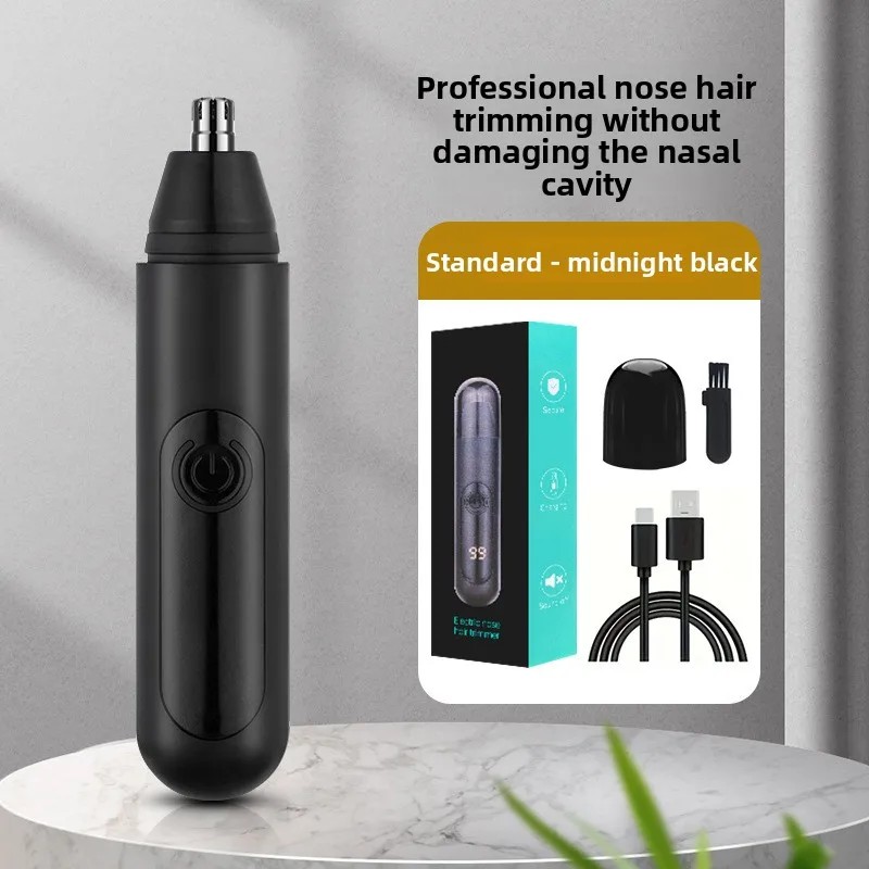 Rechargeable Nose Hair Trimmer for Men & Women – Type-C