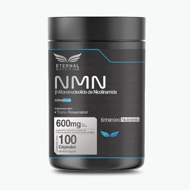 NMN + RESVERATROL ULTRA PURE 100 capsulas (600mg por porcion) Mononucleotido de Nicotinamida, Producción de NAD+, by Eternal Nutrition - Ingredientes Naturales Premium de USA