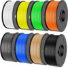 JAYO PLA+ Filament Bundle 1.75mm, 3D Printer Filament Bundle Multicolor,