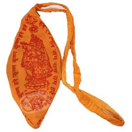 GRI9 8MM Tulsi Jaap Mala with Jaap Bag, Natural Tulsi Japa Mala 108+1 Beads Original for Daily Mantra Jaap Meditation and Yoga Accessory (Tulsi Mala)