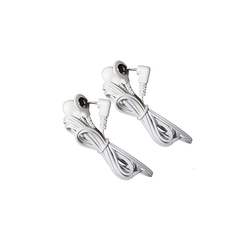 TENS / EMS 3.5 mm electrode cables with snap connection