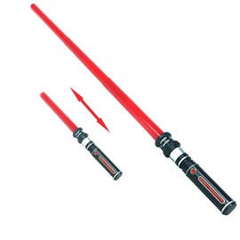 Retractable Lightsaber Heavy Dueling Toy, Glow Sword Light Up Toys with Sound Saber Toy Gift for Boy Girls Christmas Childrens Cosplay Props Gift