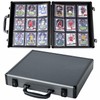 Azamou Toploader Binder for Trading Cards, Hard Cases, Holds 180