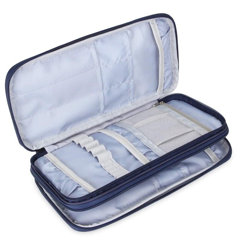 Teamoy Knitting Needle Storage Case, Loop Needle, Rod Needle (Maximum