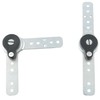 TAODAN 2PCS Sofa Function Adjustable Hinges Return 90 to 190
