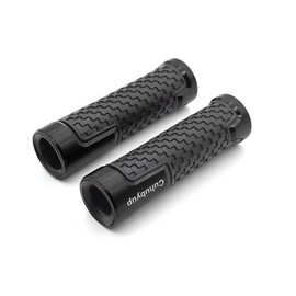 Cuhubyup Motorcycle Handlebar Grips,CNC Aluminum Rubber Hand Grips,for CB650R CBR650R CBR60F CBR125R CBR150R CBR150 CBR250R CBR400 CBR500 NC23 NC29 CBR600 F2 F3 F4 F4i CBR100F CBR1000RR CBR1100XX