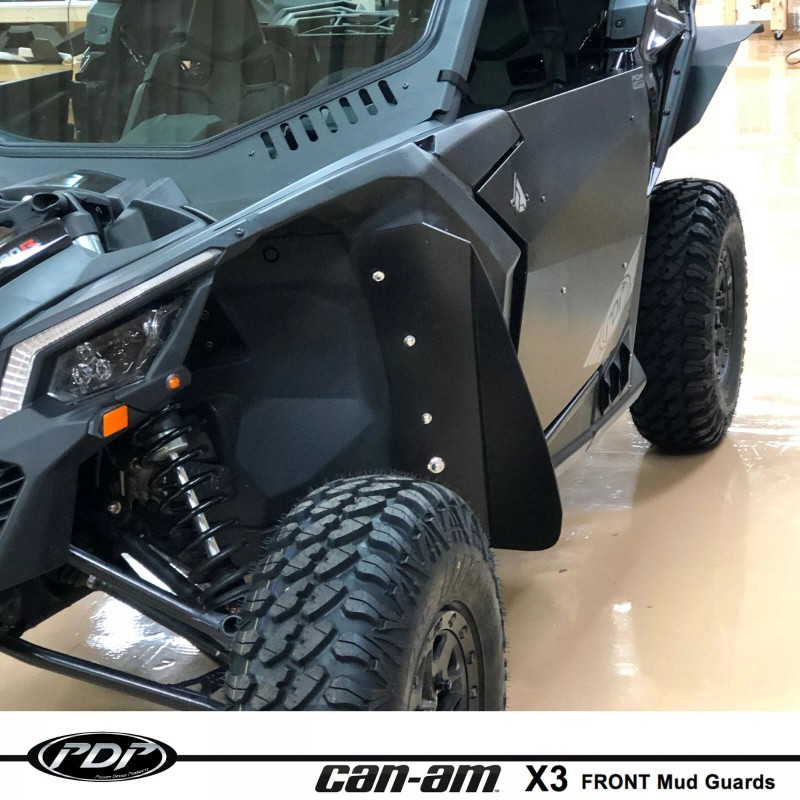 PROVEN DESIGN PRODUCTS Can-Am Maverick X3 FRONT Mud Guard Fender
