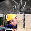 Telituny 1/2 Inch HSS Twist Drill, Drill Diameter Reduced Shank
