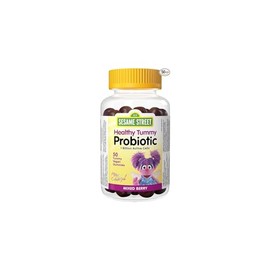 Webber Naturals Sesame Street Healthy Tummy Probiotic by Webber Naturals, 50 Gummies, Supports Intestinal Health, For Children Age 3 and Up