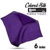 Magic Makers Professional Grade 6 Inch Magician's Silk - Purple