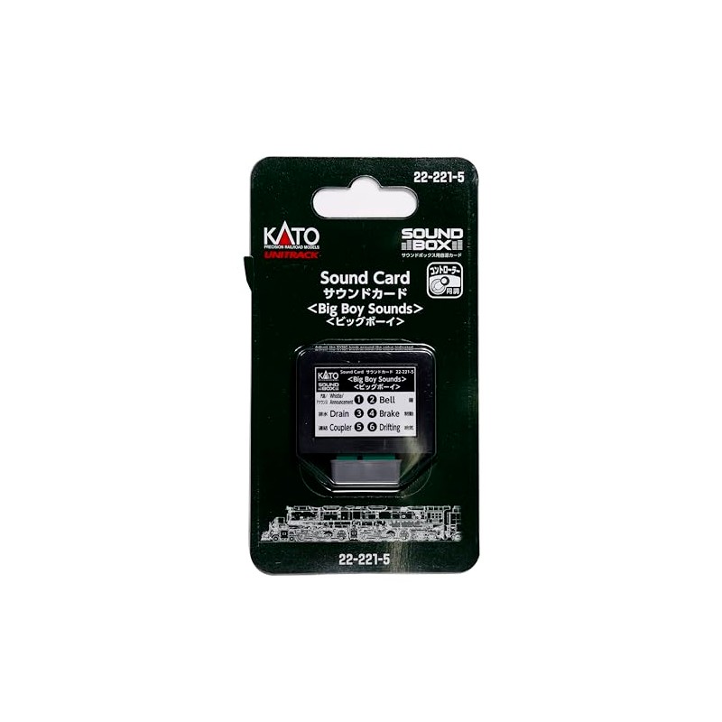 KATO Sound Card Big Boy 22-221-5 Railway Model Supplies