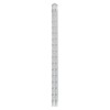 Yisawroy Triangle Ruler Transparent Triangular Prism Ruler Architect Scale Ruler