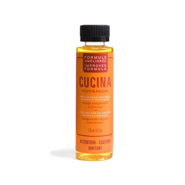 Fruits & Passion Cucina Concentrated Decorative Diffuser Fragrance-Sanguinelli Orange and Fennel