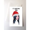 2 Pack - It's Christmas Duh Merry Christmas Card, Funny,