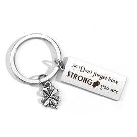 HUHALLI Inspirational Keychain Gift for Friend Lover Sister Daughter Bestie Coworker Men Women, Thanksgiving Christmas Birthday Present, Unique Heartwarming Gift