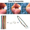 GH1.25 to SH1.0 Pre-Crimped Cables and Connectors Kit Compatible with