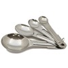 Chef Craft Select 4 Piece Measuring Spoon Set, 1/4 tsp,