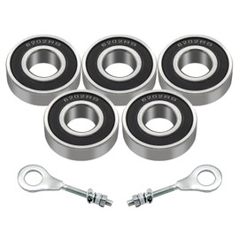 Front and Rear Mini Bike Wheel Bearing Kit for Coleman CT200U BT200X CT200U-EX Baja Warrior MB165 MB200 Massimo Hensim 196cc 6.5hp Mini Bike 6202RS Parts