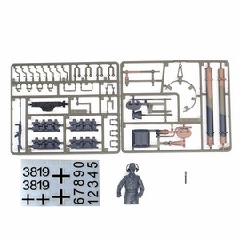 Plastic Decoration Accessory Package Bag for HengLong 3819 1/16 German Panther RC Tank Spare Parts