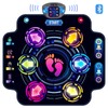 【Upgraded】KIZJORYA Dance Mat for Kids, Electronic Light-up Dance Pad with