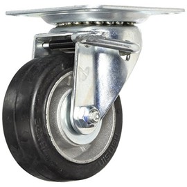 nansin Industrial Caster Freely φ 75 Rubber Wheels (with bearings) with Stopper with STM – 75 VA W – 3R