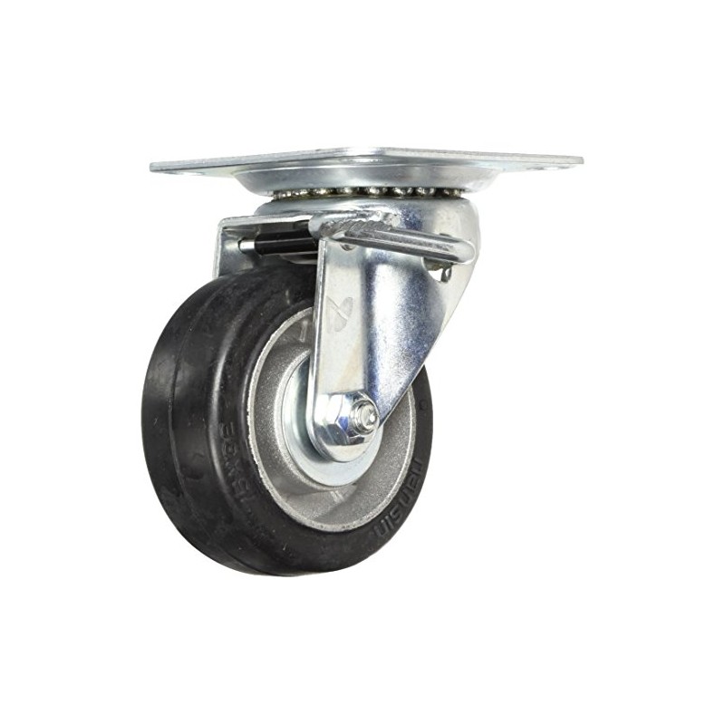 nansin Industrial Caster Freely φ 75 Rubber Wheels (with bearings)