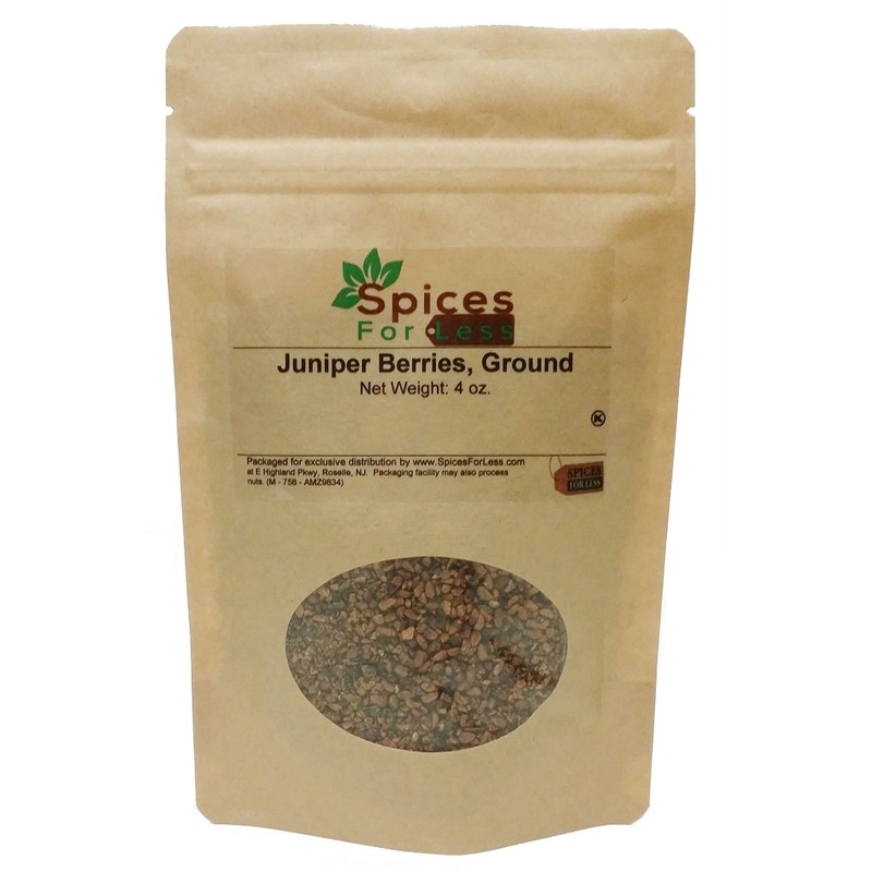 SFL Juniper Berries, Ground - Kosher (4 ounces)