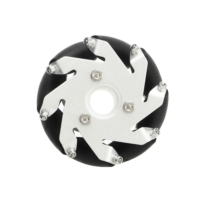 4Pcs 60mm Omnidirectional Wheel Aluminum Alloy Omni Directional Wheel Set