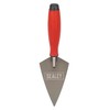 Sealey Stainless Steel Sharp Pointing Trowel - Rubber Handle 140mm
