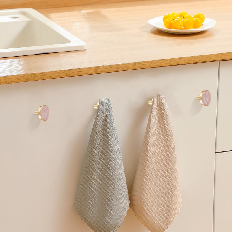 LYIYEYAN 8Pcs Drawer Knob Set, Zinc Alloy Dresser Pull with