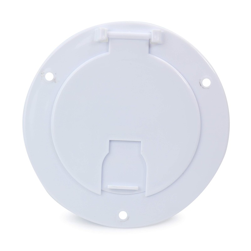 RV Camper Trailer Motorhome Power Cord Hatch Electrical Access Door