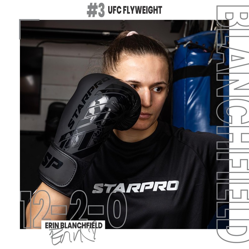 Starpro Black Boxing Gloves - Fuax Leather - Training, Sparring