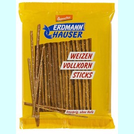 ErdmannHauser Weizen-Vollkorn-Salzstangen (100 g) - Bio