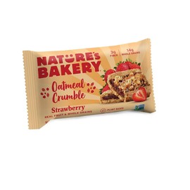 POPS TRADING COMPANY Since 1998 Oatmeal Crumble Snack Bar Variety Sampler Apple & Strawberry 12ct 1.41oz