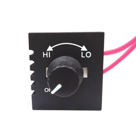 FICBXRA Speed Controller with On-Off Switch, 120 VAC 3.0 Amp Motor Variable Speed Controller for Ventilation Fans