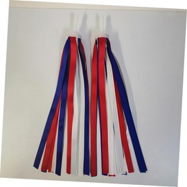 Totority 5 Pair Bike Handlebar Streamers Ribbons for Boys Carrier Accessories for Scooters Tricycles Fun Bike Decoration