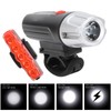 Bike Lights Front and Back 300lm USB Rechargeable LED Mountain