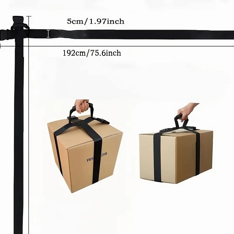 Anopo Carry Strap with Handle, Adjustable Nylon Strap with Clasp