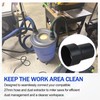 27mm Vacuum Hose Adapter for Festool Hose, for Dewalt Milwau-kee