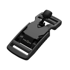 8TIMBER FIDLOCK V-BUCKLE 25 Black Flap with Pull Tab [5-Pack] — Quick-Release Magnetic Buckle