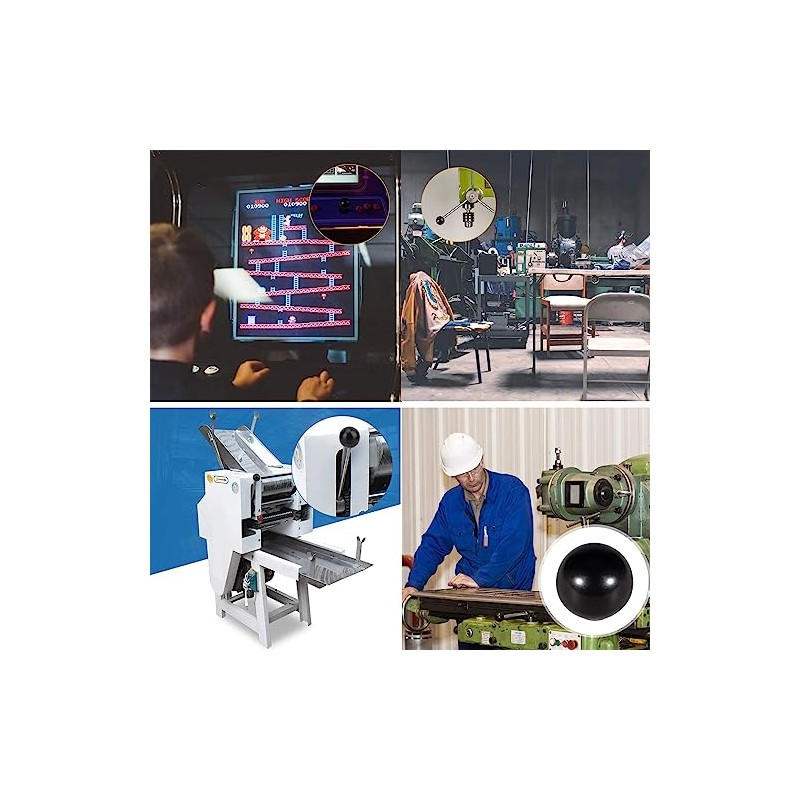 TA-VIGOR Thermoset Ball Knob M8 Female Thread, 25mm Diameter Thread