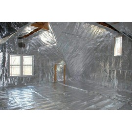 USEP Radiant Barrier Reflective Insulation 51" Wide 1000 sqft Attic Foil Rafter